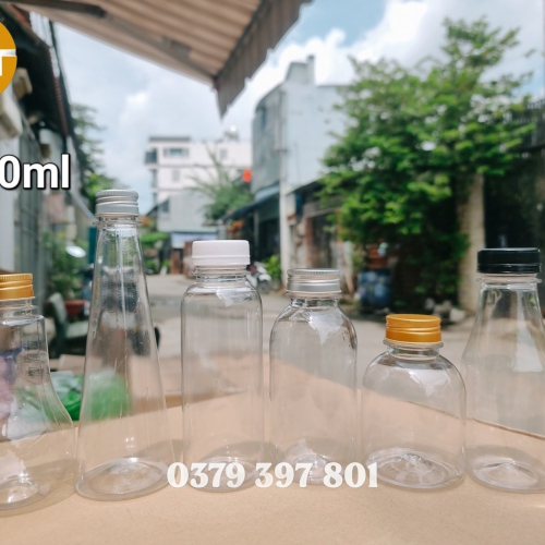 Top Các Mẫu Chai Nhựa PET Hot Có Sẵn Tại Xưởng TP.HCM – Giá Tốt, Đa Dạng Dung Tích