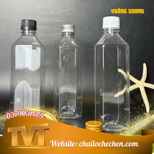 Chai Vuông 500ml