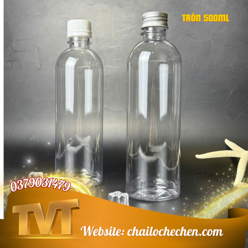 Chai Tròn cao 500ml