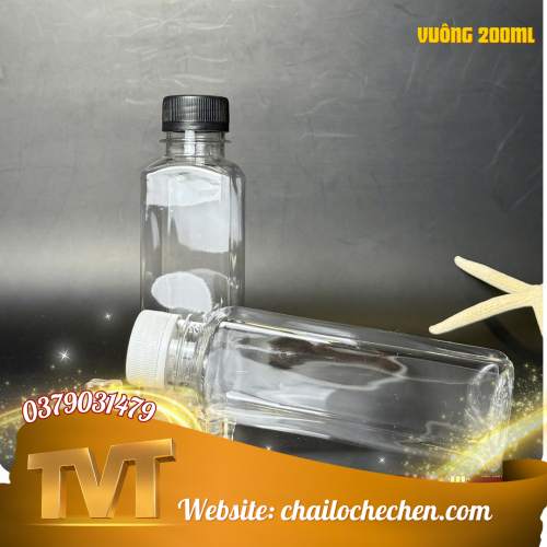 Chai Vuông 200ml