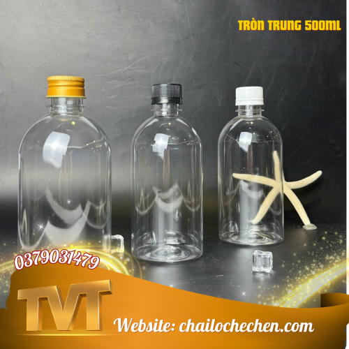 Chai Tròn Trung 500ml